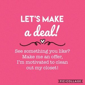 Let’s make a deal!